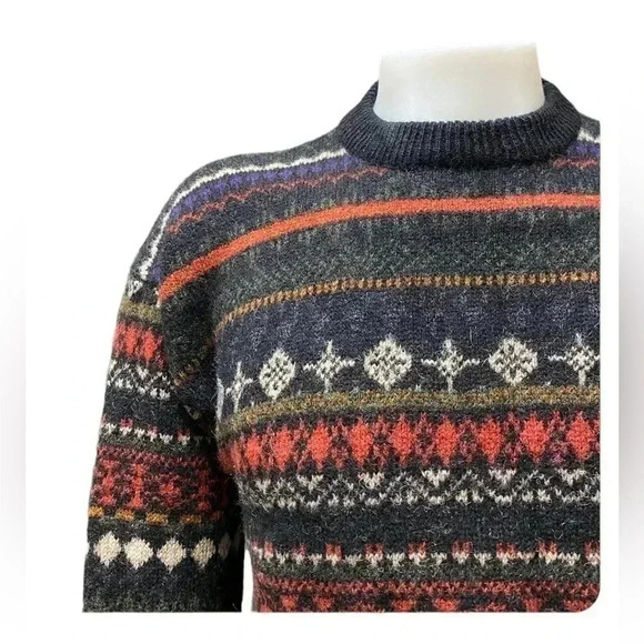 Dual Control Vintage  Crewneck Wool Sweater - Picture 5 of 12